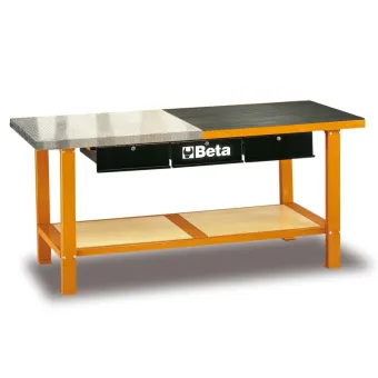 Beta c56m r - maxi workbench piano acciaio red c56m-r