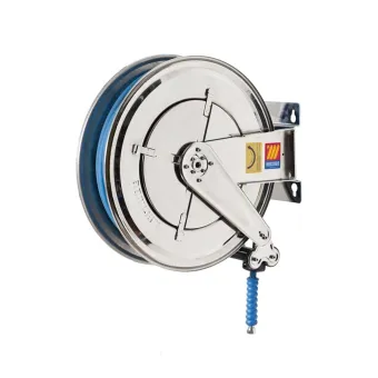 Meclube - avvolgitubo automatico in acciaio inox aisi 304 fisso fx-550 per acqua 150°c 1/2" senza tubo