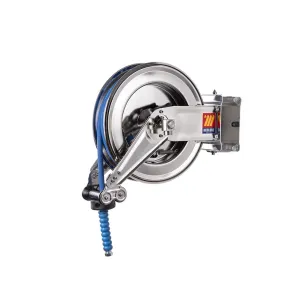 Meclube - avvolgitubo automatico in acciaio inox aisi 304 orientabile sx-400 per acqua 150°c 1/2" senza tubo