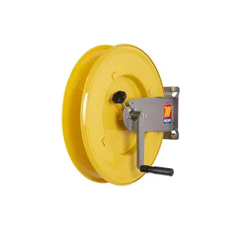 Meclube - avvolgitubo manuale in acciaio verniciato fisso fm-460 per grasso 1/2" senza tubo
