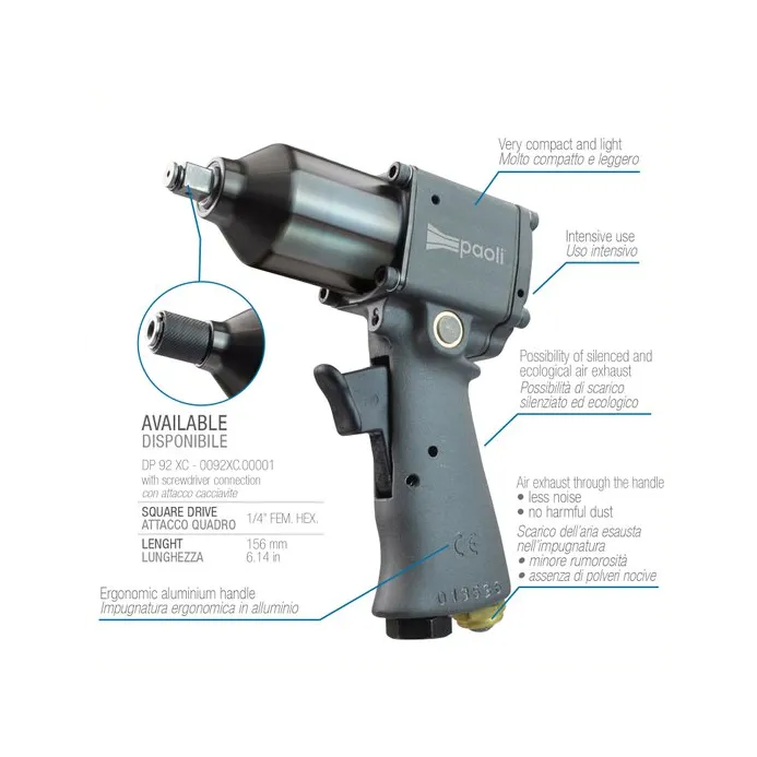 Dino Paoli DP 92 - Avvitatore Heavy Duty da 3/8"