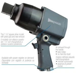 Dino Paoli  DP 321 - Avvitatore Heavy Duty da 1-1/2"