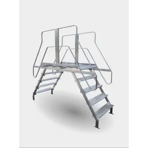 Italscale - Scala a ponte con parapetto DSR(* senza ruote)