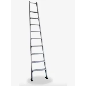 Italscale - Scala d'appoggio semplice F6 con gradini piani profondi 95 mm