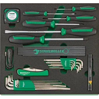 Stahlwille - TCS 5 821/27 Assortimento giraviti e accessori da 27 pezzi