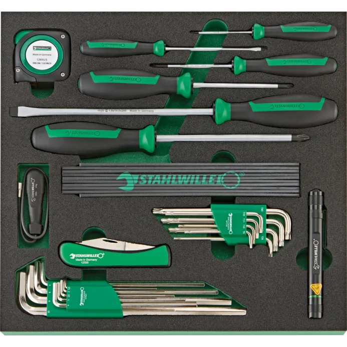 Stahlwille - TCS 5 821/27 Assortimento giraviti e accessori da 27 pezzi