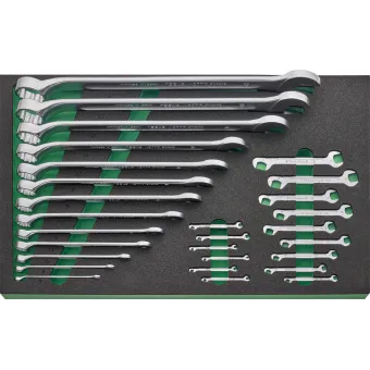 Stahlwille - TCS 9 821/28 Assortimento chiavi combinate e chiavi fisse da 28 pezzi