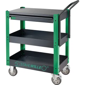 Stahlwille - 612 ST Carrello da officina con un 1 cassettp e piani di appoggio