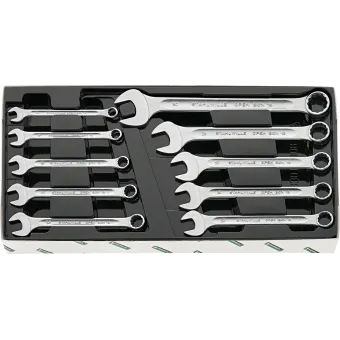 Stahlwille - 13/10 KT Serie chiavi combinate da 10 pezzi in termoformato rigido