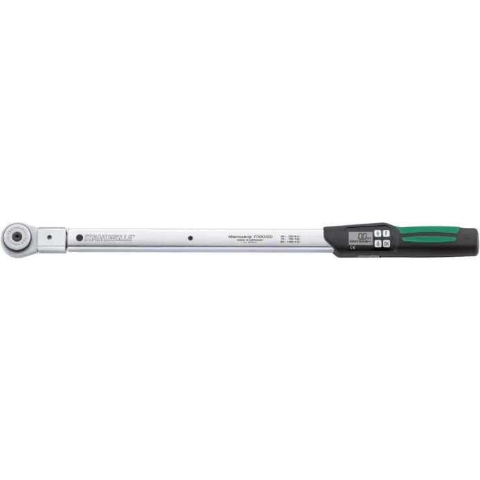 Stahlwille -730DR/40 Chiave dinamometrica elettromeccanica a scatto e indicazione con range 40-400 Nm (incluso cricchetto 3/4")