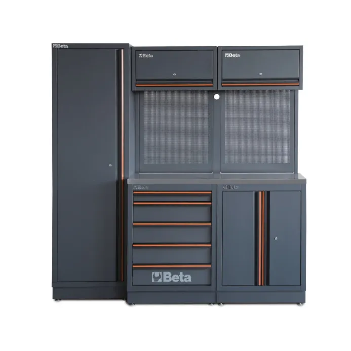 Beta c45pro 2.0 bx - arredi pro 2.0 b-2mt p/inox 2mod+armadio