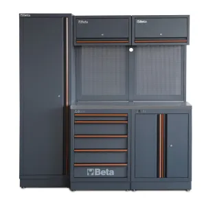 Beta c45pro 2.0 bx - arredi pro 2.0 b-2mt p/inox 2mod+armadio