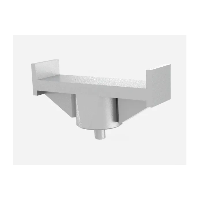 Cattini piattello piano l230mm con portata da 80t.