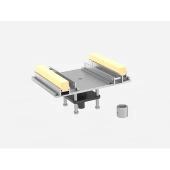 Cattini piatto snodabile con funi con portata da 1t.