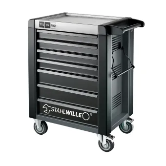 Stahlwille - 95/7 PRO Carrello da officina, 7 cassetti e 3 moduli