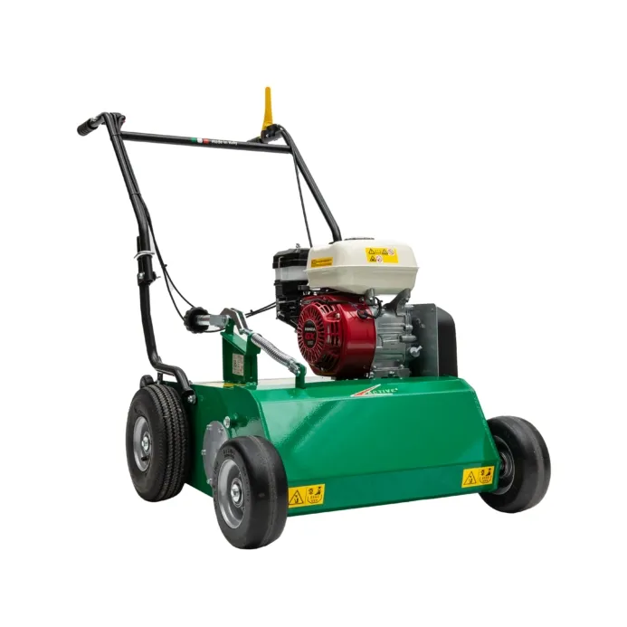 Active - ARIEGGIATORE AC 500 con motore a scoppio HONDA GX160 e scocca in acciaio composto da 48 lame mobili