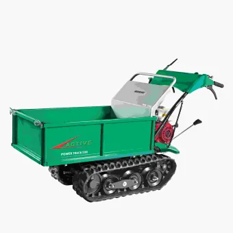 Active - Motocarriola POWERTRACK 1350 modello estensibile con motore a scoppio Active 212 cc - 6.0 cv a ribaltamento manuale