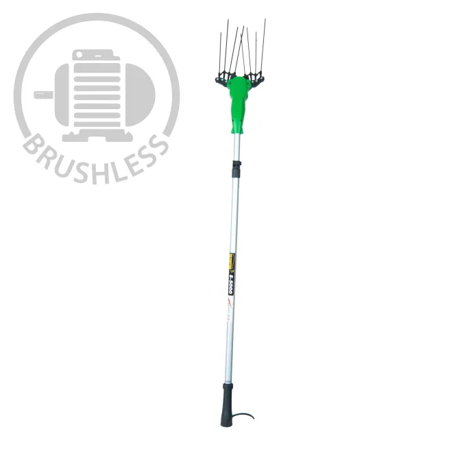 Active - Abbacchiatore elettrico 12V + alimentatore OLIVATOR E-5000 , produttività kg/h 100/40