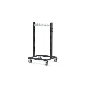 Fami - Carrello con ganci con ruote