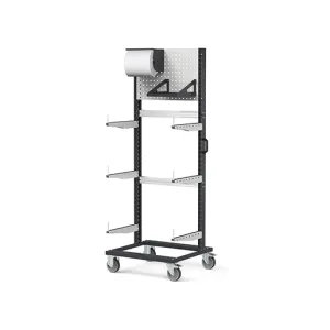 Fami - Carrello con supporti con ruote