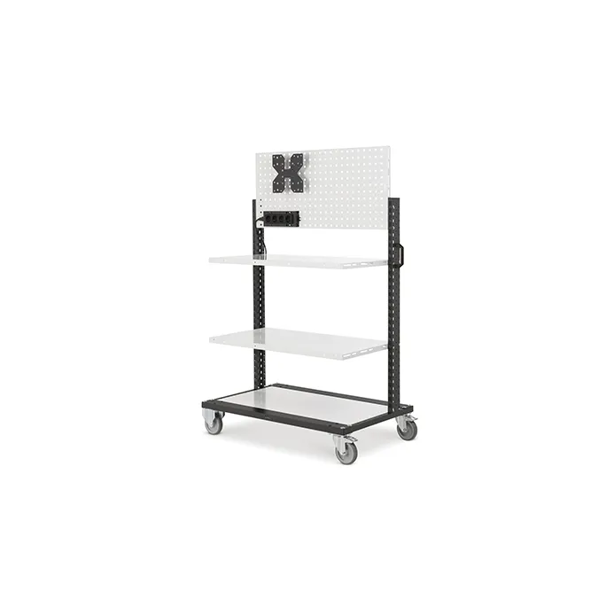 Fami - Carrello con mensole con ruote