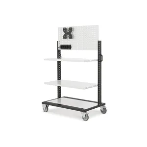 Fami - Carrello con mensole con ruote