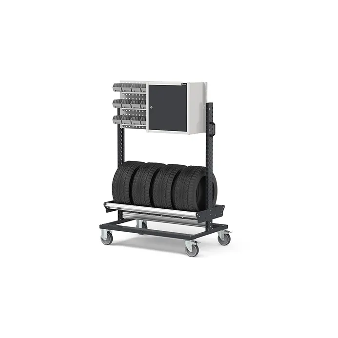 Fami - Carrello porta pneumatici con ruote