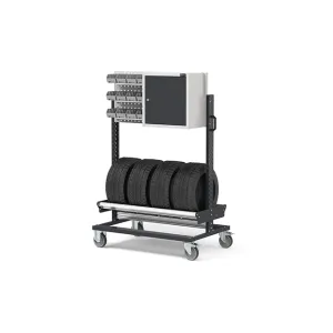 Fami - Carrello porta pneumatici con ruote