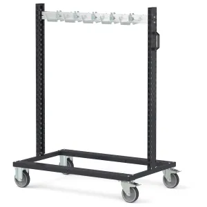Fami - Carrello con ganci con ruote