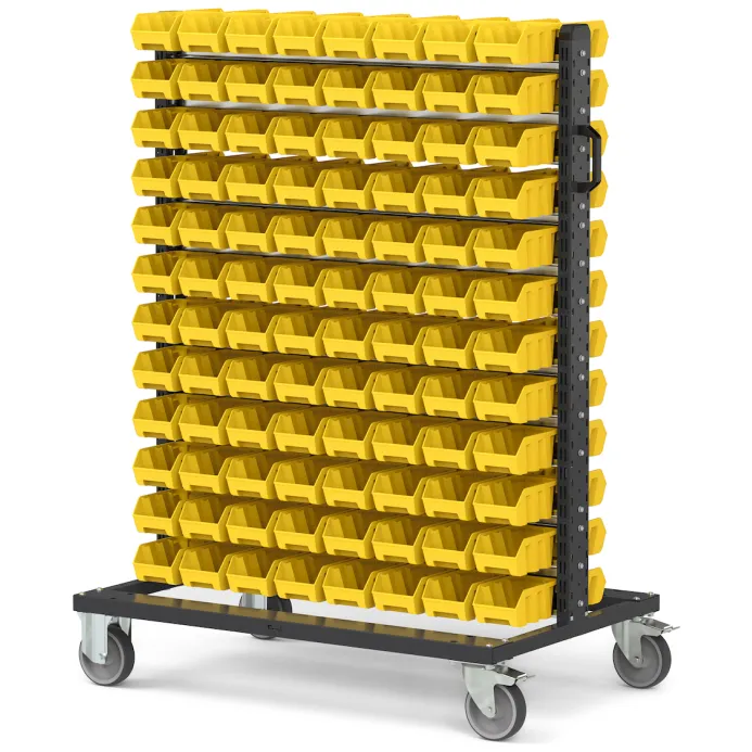 Fami - Carrello con 192 Picking Box Air