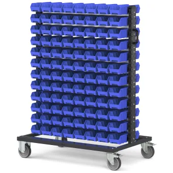 Fami - Carrello con 192 Picking Box Air