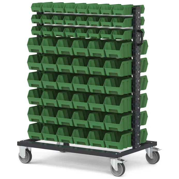 Fami - Carrello con 120 Picking Box Air