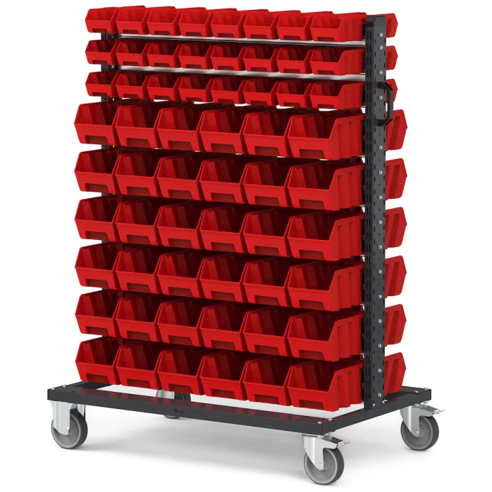 Fami - Carrello con 120 Picking Box Air