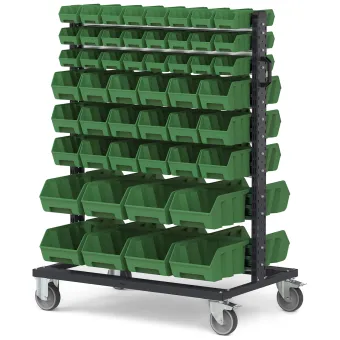 Fami - Carrello con 100 Picking Box Air