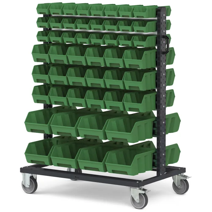 Fami - Carrello con 100 Picking Box Air