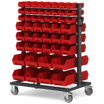 Fami - Carrello con 100 Picking Box Air