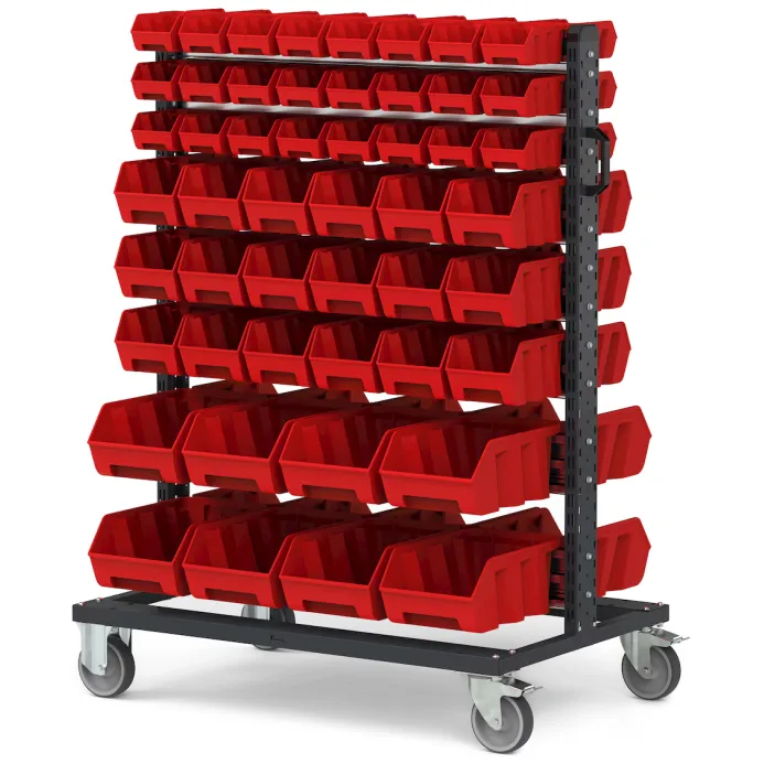 Fami - Carrello con 100 Picking Box Air