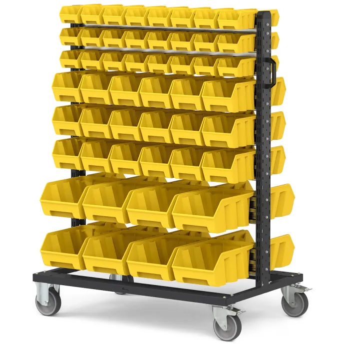 Fami - Carrello con 100 Picking Box Air