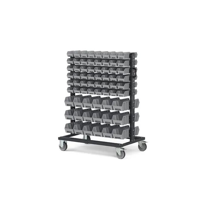 Fami - Carrello con 132 Picking Box Air