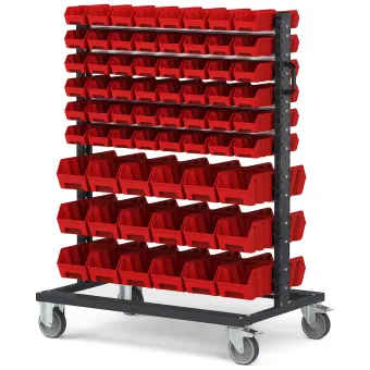 Fami - Carrello con 132 Picking Box Air