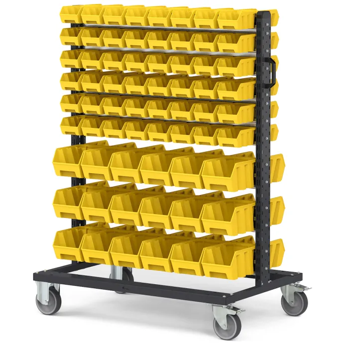 Fami - Carrello con 132 Picking Box Air