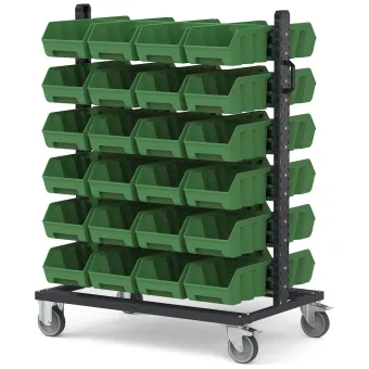 Fami - Carrello con 48 Picking Box Air