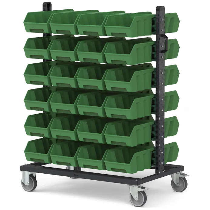 Fami - Carrello con 48 Picking Box Air