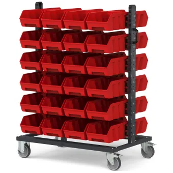Fami - Carrello con 48 Picking Box Air