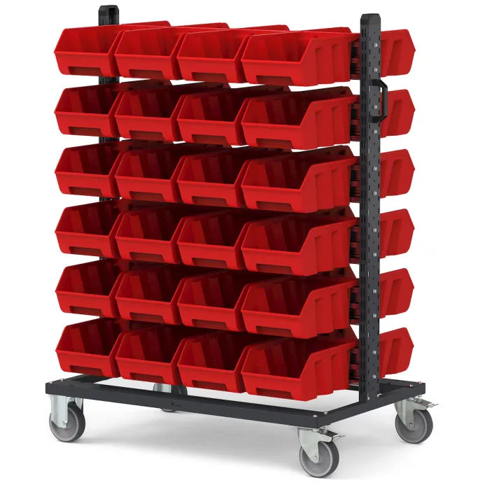 Fami - Carrello con 48 Picking Box Air