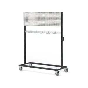 Fami - Carrello con ganci con ruote