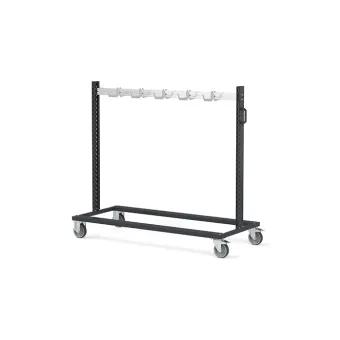 Fami - Carrello con ganci con ruote