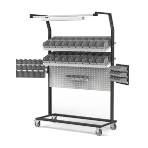 Fami - Carrello con bracci estensibili con ruote