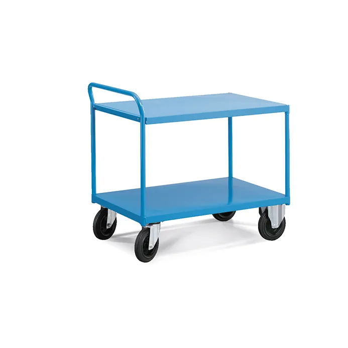 Fami - Carrello con base in acciaio con ruote