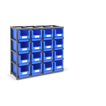 Fami - Scaffale con 16 Picking Box Classic mis. 3